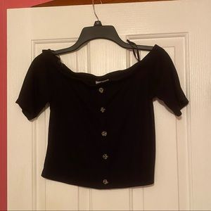 Off the shoulder shirt